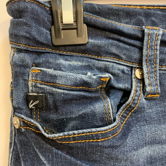 KanCan Los Angeles Estilo Dark Wash Skinny Jeans - W7 - Picture 4 of 8